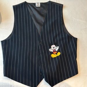 Disney Navy and White Vest from Mickey & Co.